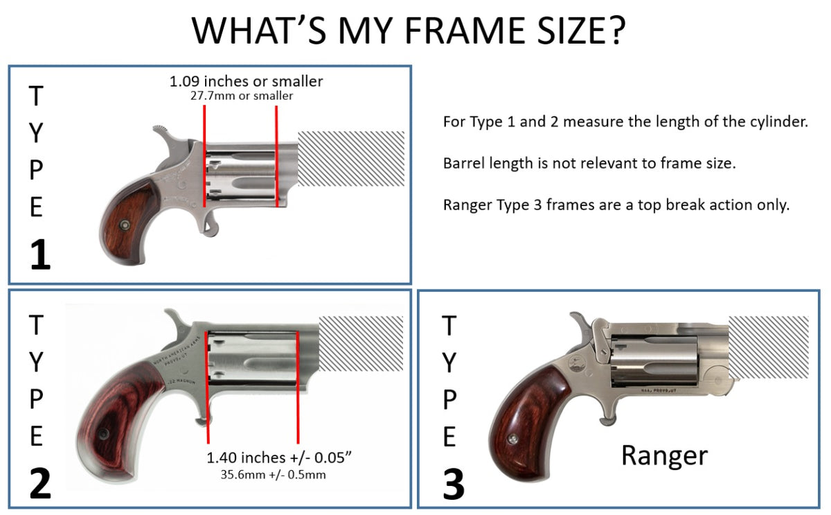 Premade Grips for NAA Revolvers – Thing Meister Fabrication LTD